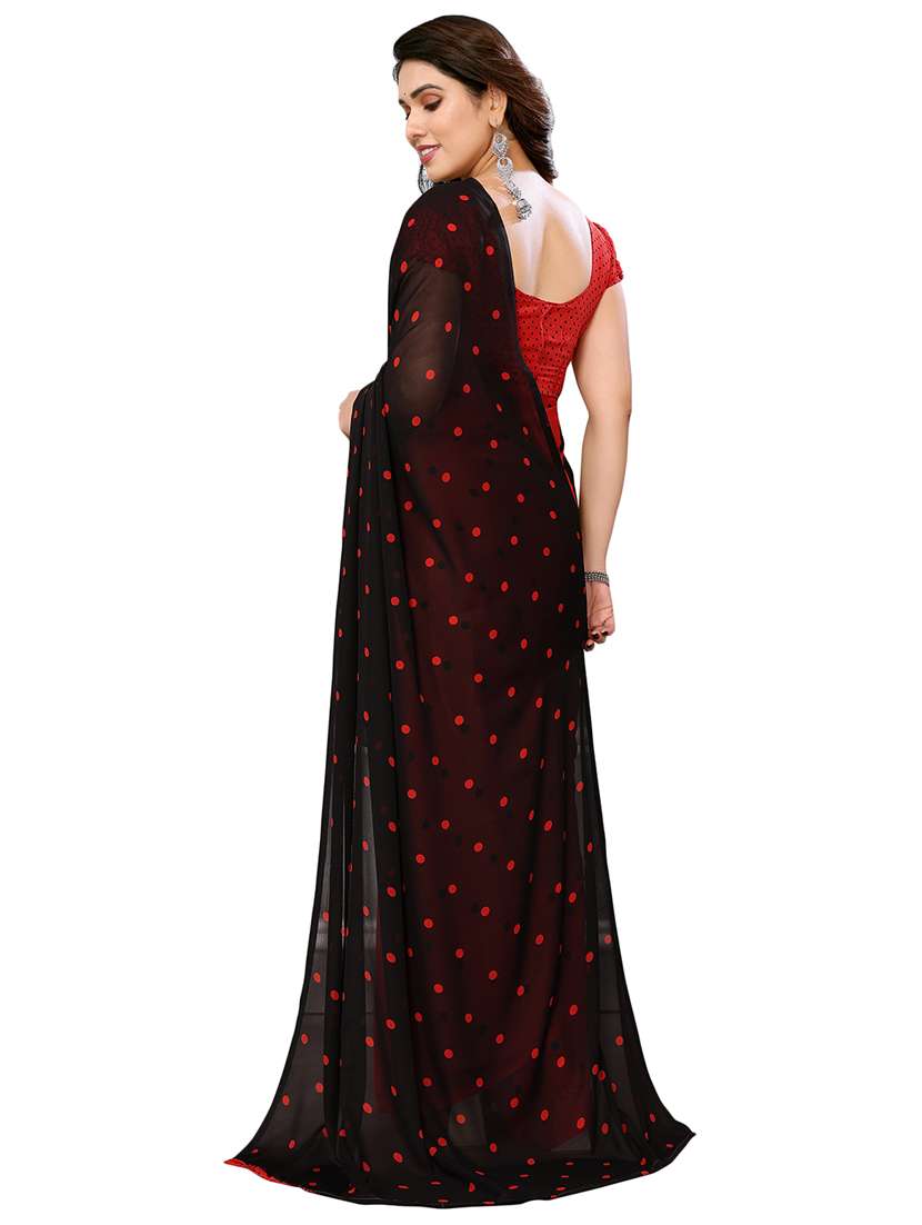 women printed casual wear saree with blouse - 22048279 -  Standard Image - 2