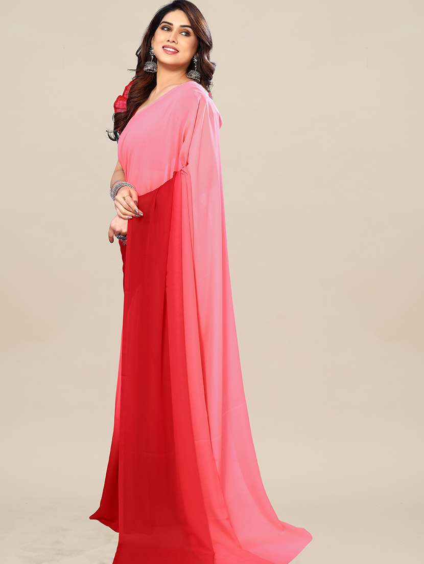 women ombre printed saree with blouse - 22049304 -  Standard Image - 2