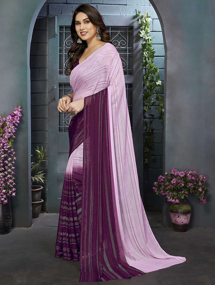 women ombre printed saree with blouse - 22050329 -  Standard Image - 2