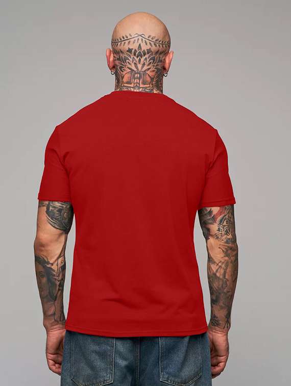 men printed short sleeve regular fit t-shirt - 22051894 -  Standard Image - 2