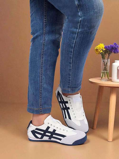women white slip on casual shoe - 22051979 -  Standard Image - 0