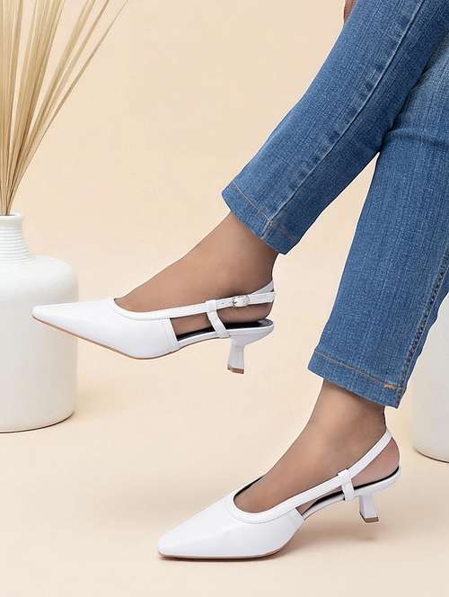women white back strap pump - 22051994 -  Standard Image - 0