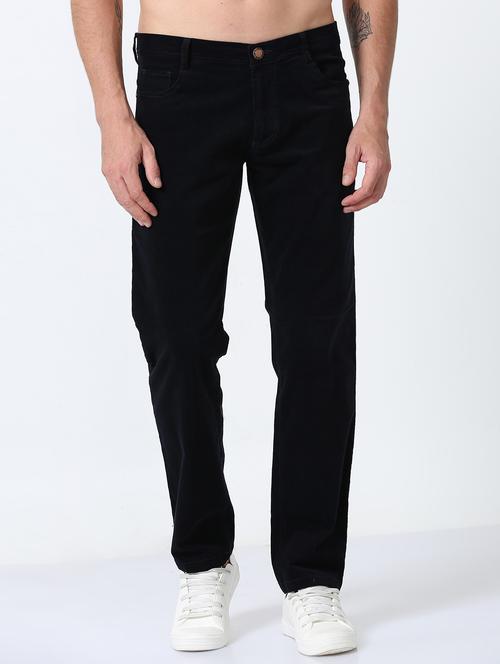 men solid mid rise straight fit jean - 22052305 - Standard Image - 0