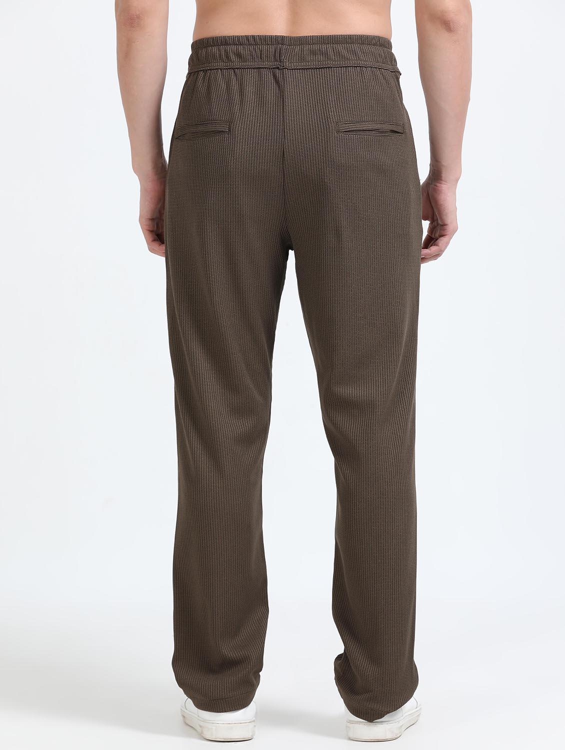 men striped mid rise straight fit chinos - 22052473 - Standard Image - 2