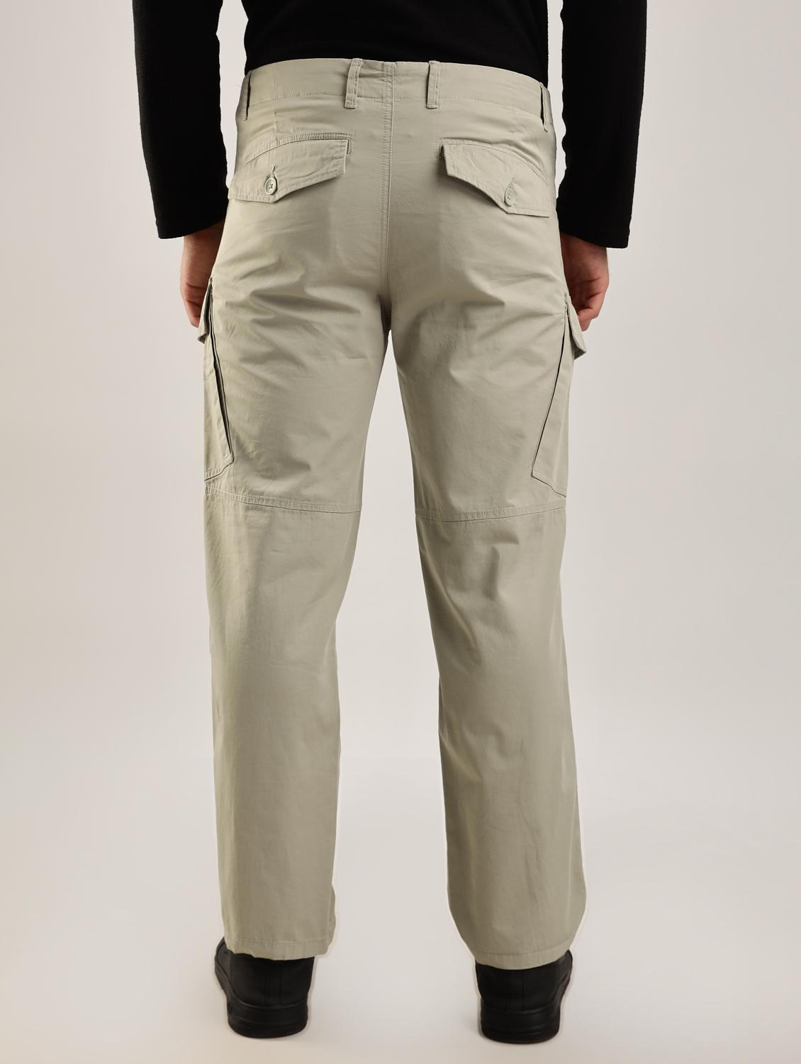 men solid mid rise regular fit cargo - 22052604 - Standard Image - 2