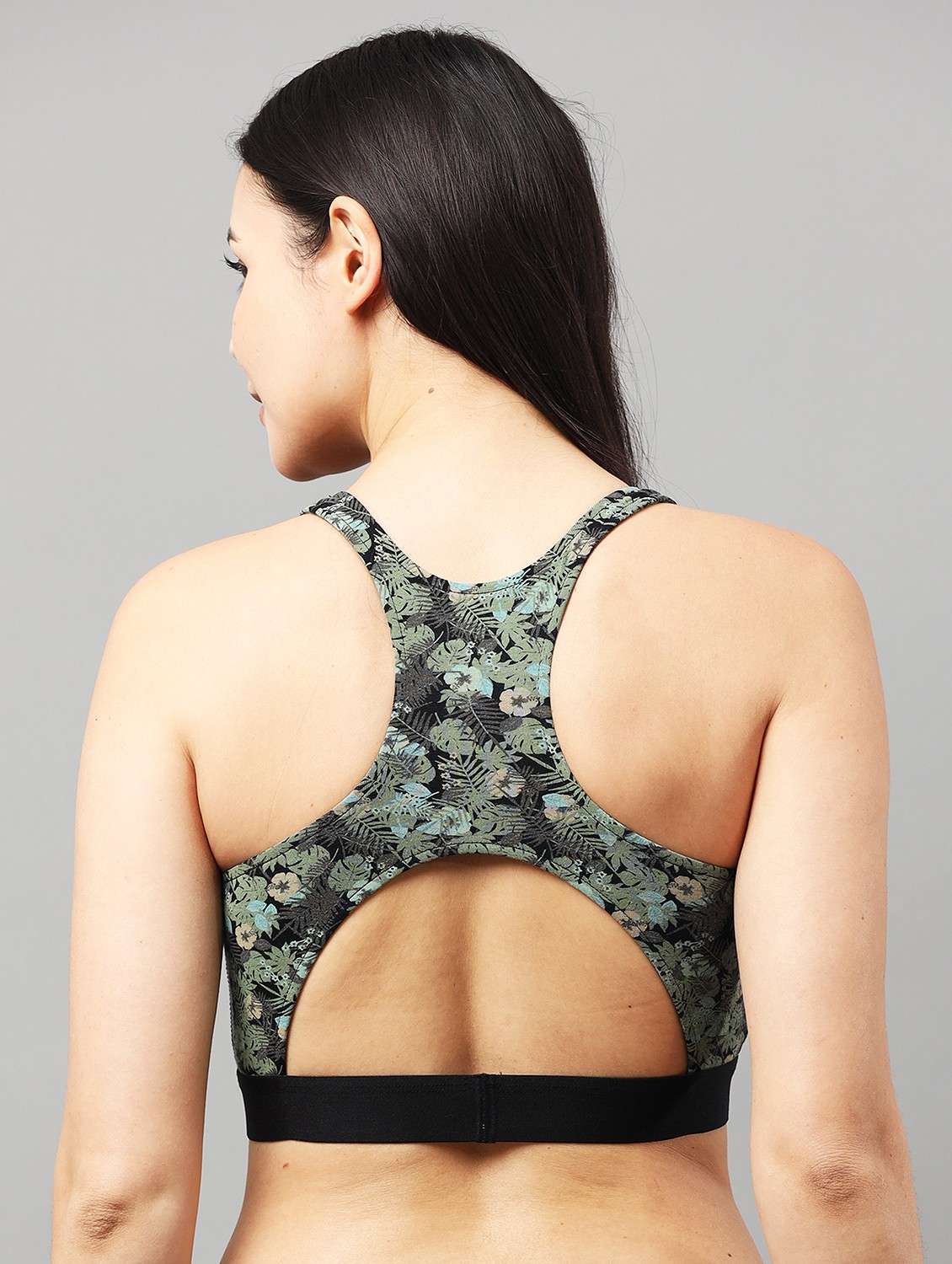 women non padded racerback sports bra - 22052673 - Standard Image - 2