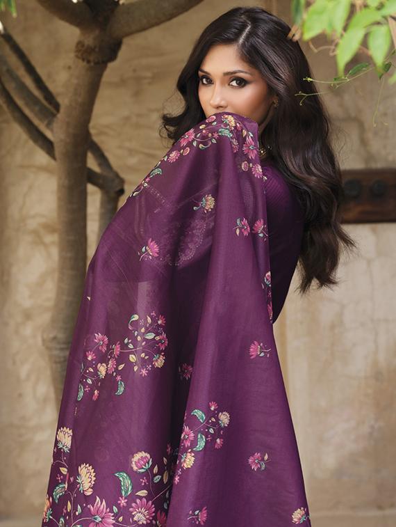 women embroidered long sleeve kurta pant with dupatta set - 22052738 - Standard Image - 2