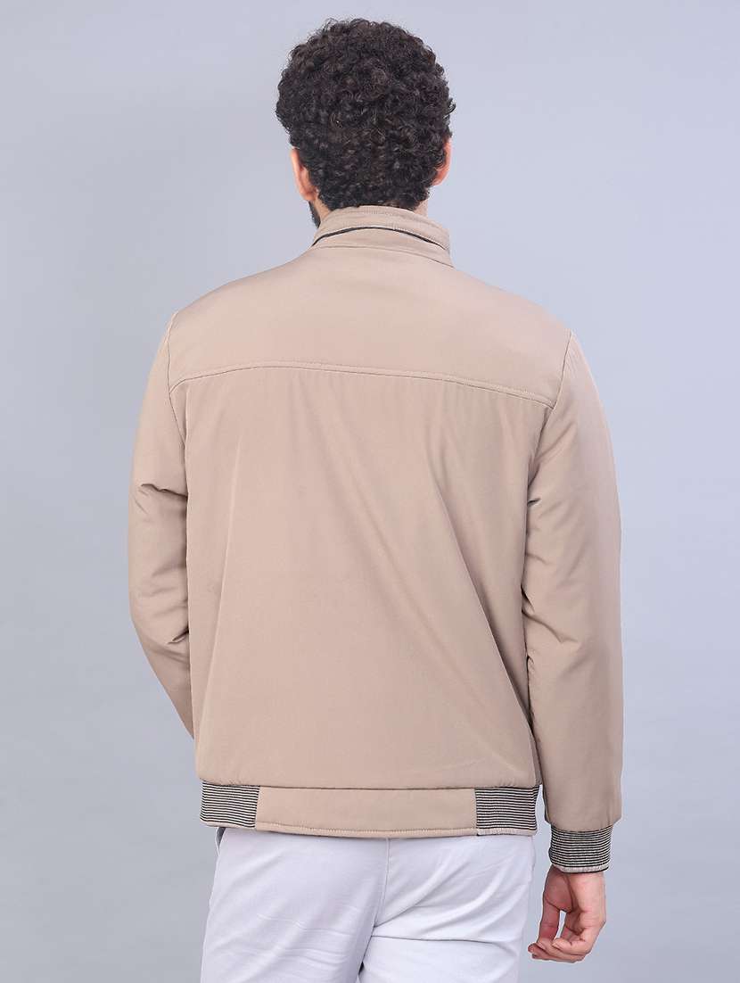 men solid long sleeve regualr fit reversible casual jacket - 22053351 -  Standard Image - 2