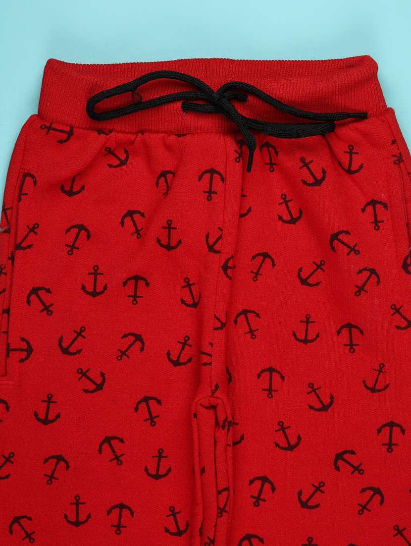 boys printed mid rise jogger - 22053464 -  Standard Image - 2