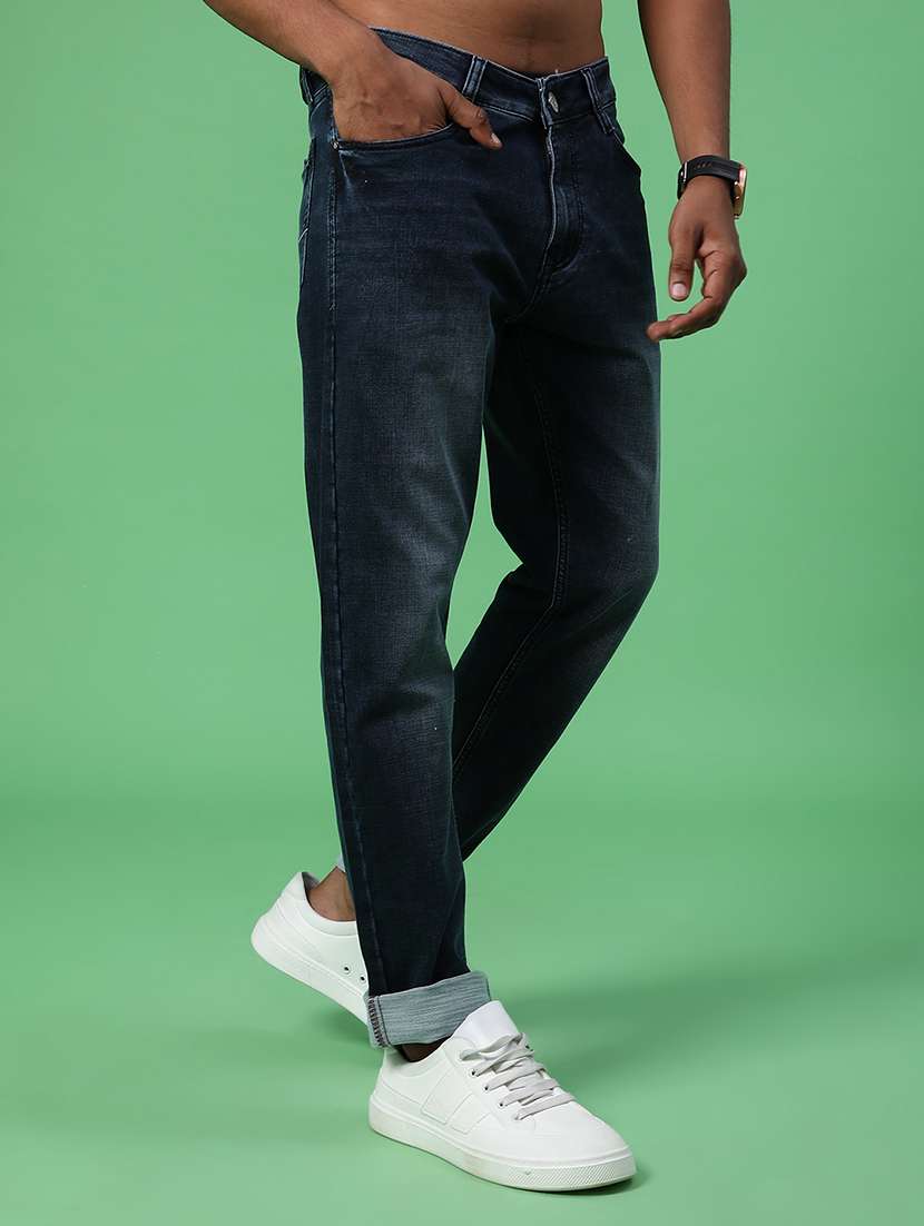 men washed mid rise full length jeans - 22053546 -  Standard Image - 2