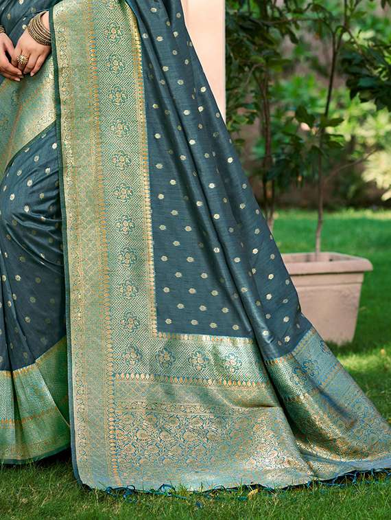women self design bordered saree with blouse - 22053681 -  Standard Image - 2