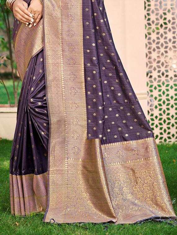 women self design bordered saree with blouse - 22053682 - Standard Image - 2