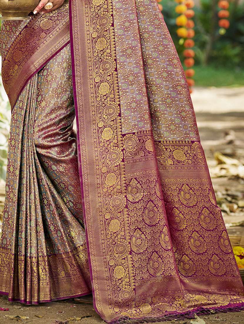 women self design banarasi saree with blouse - 22053694 -  Standard Image - 2