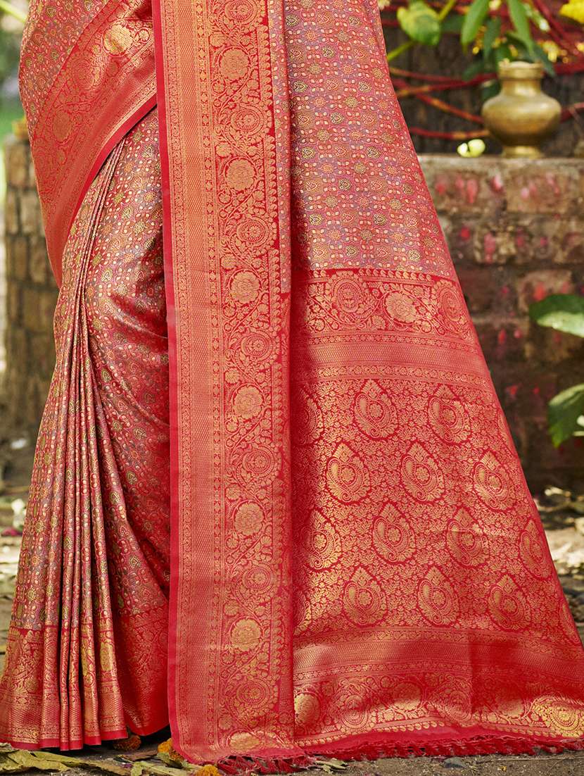 women self design banarasi saree with blouse - 22053695 -  Standard Image - 2