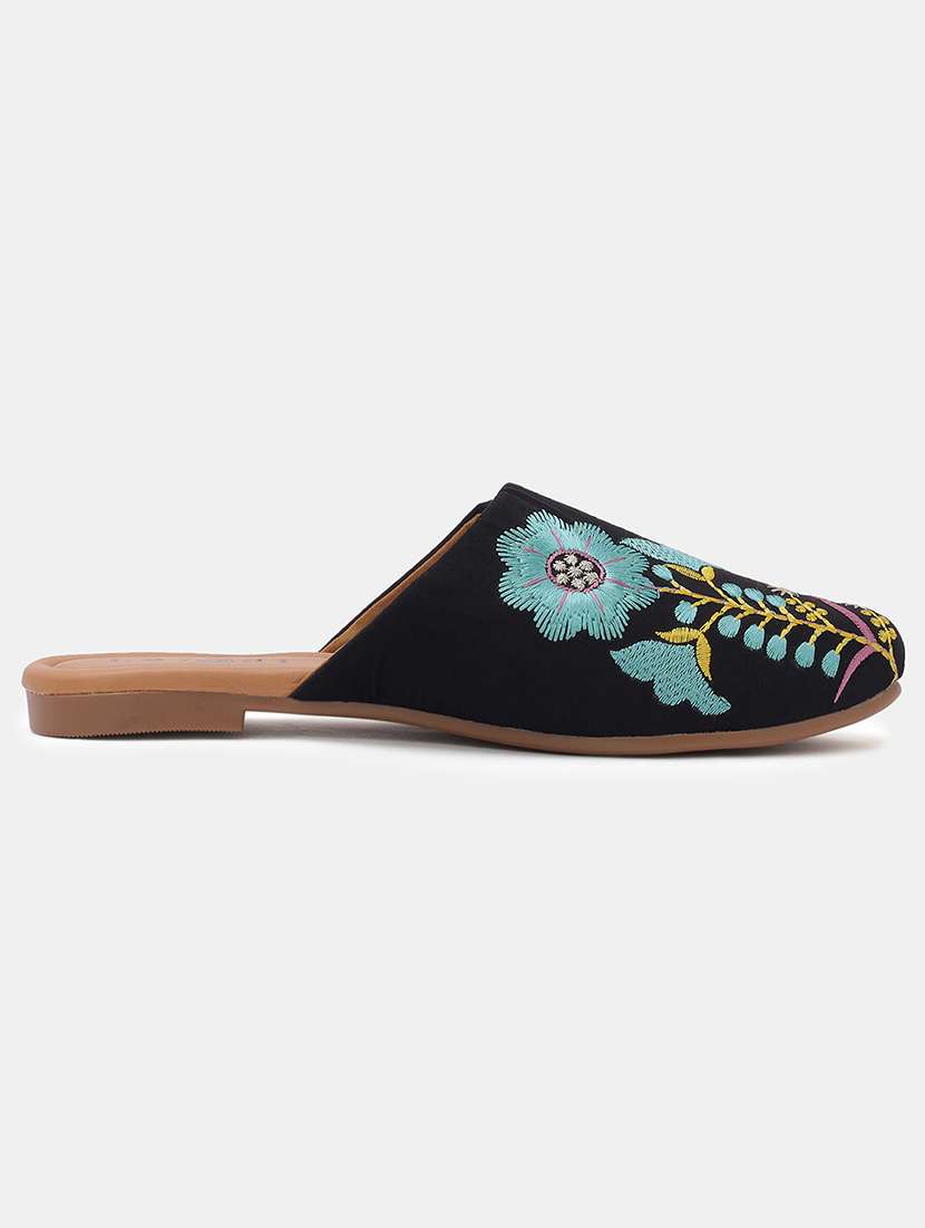 women embroidered slip on juti - 22053832 - Standard Image - 2