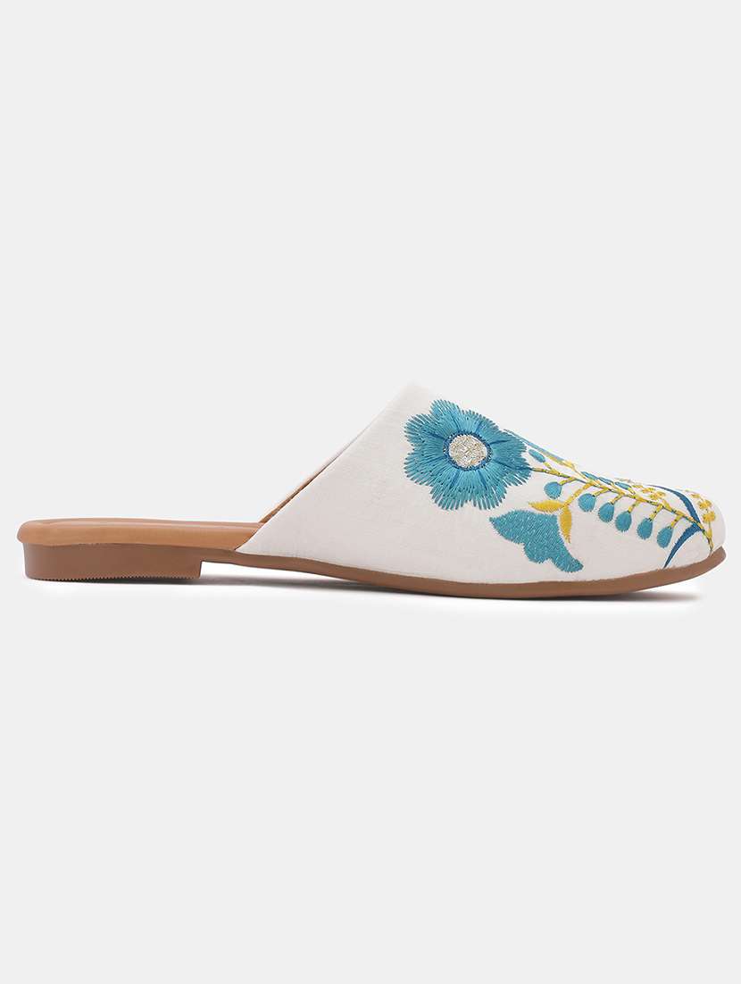 women embroidered slip on juti - 22053833 - Standard Image - 2