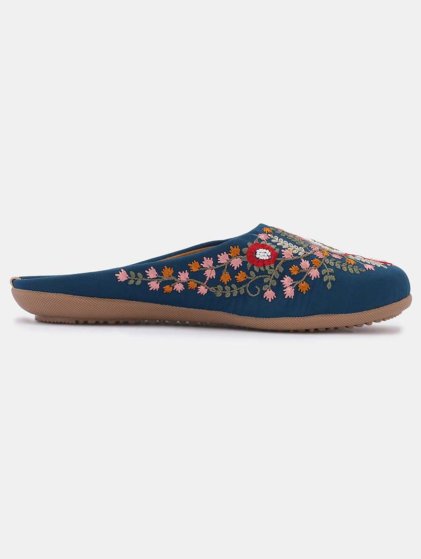 women embroidered slip on juti - 22053837 -  Standard Image - 2