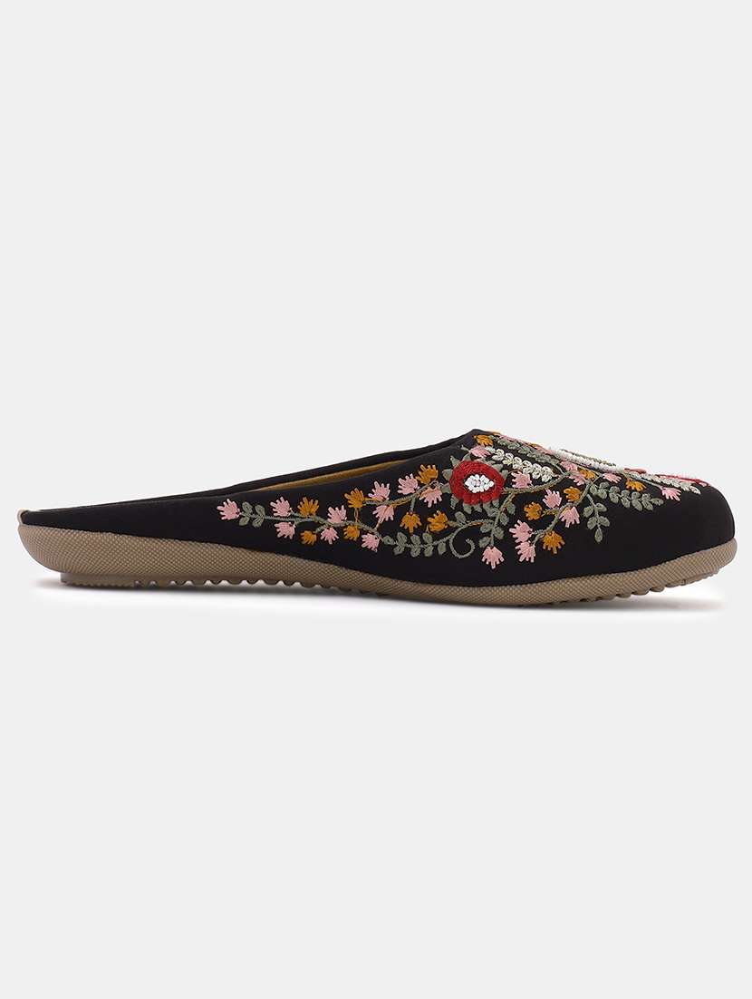 women embroidered slip on juti - 22053838 - Standard Image - 2