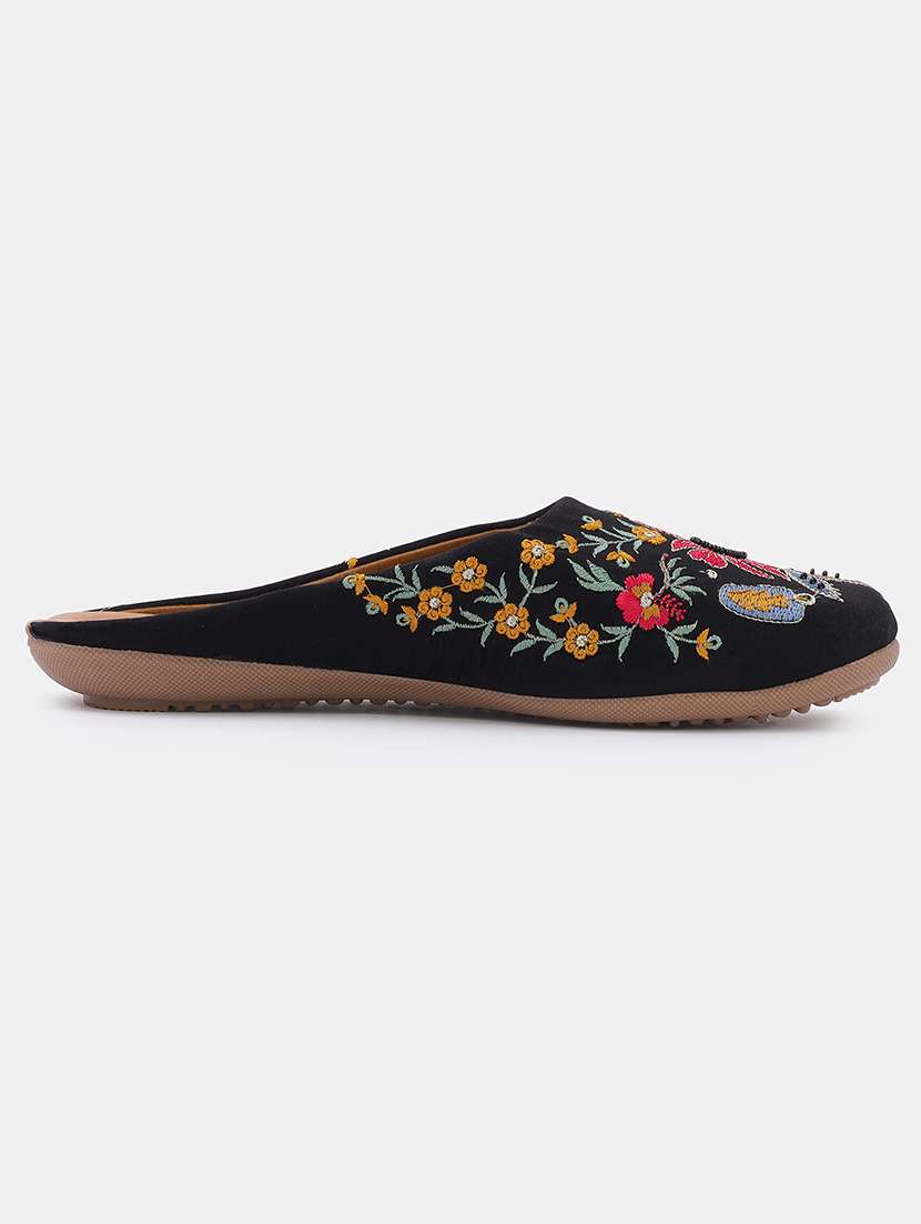 women embroidered slip on juti - 22053839 -  Standard Image - 2