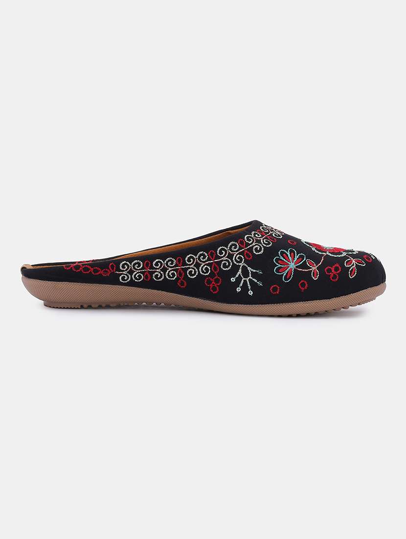 women embroidered slip on juti - 22053842 -  Standard Image - 2
