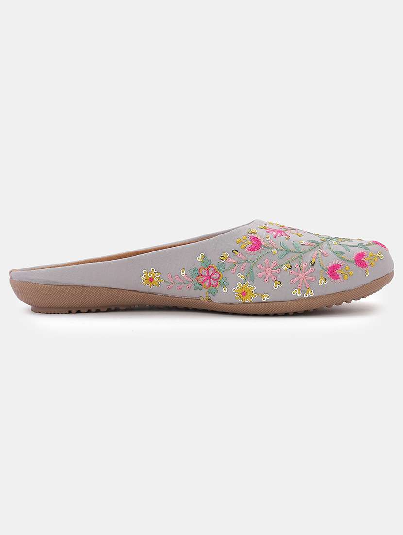 women embroidered slip on juti - 22053854 - Standard Image - 2
