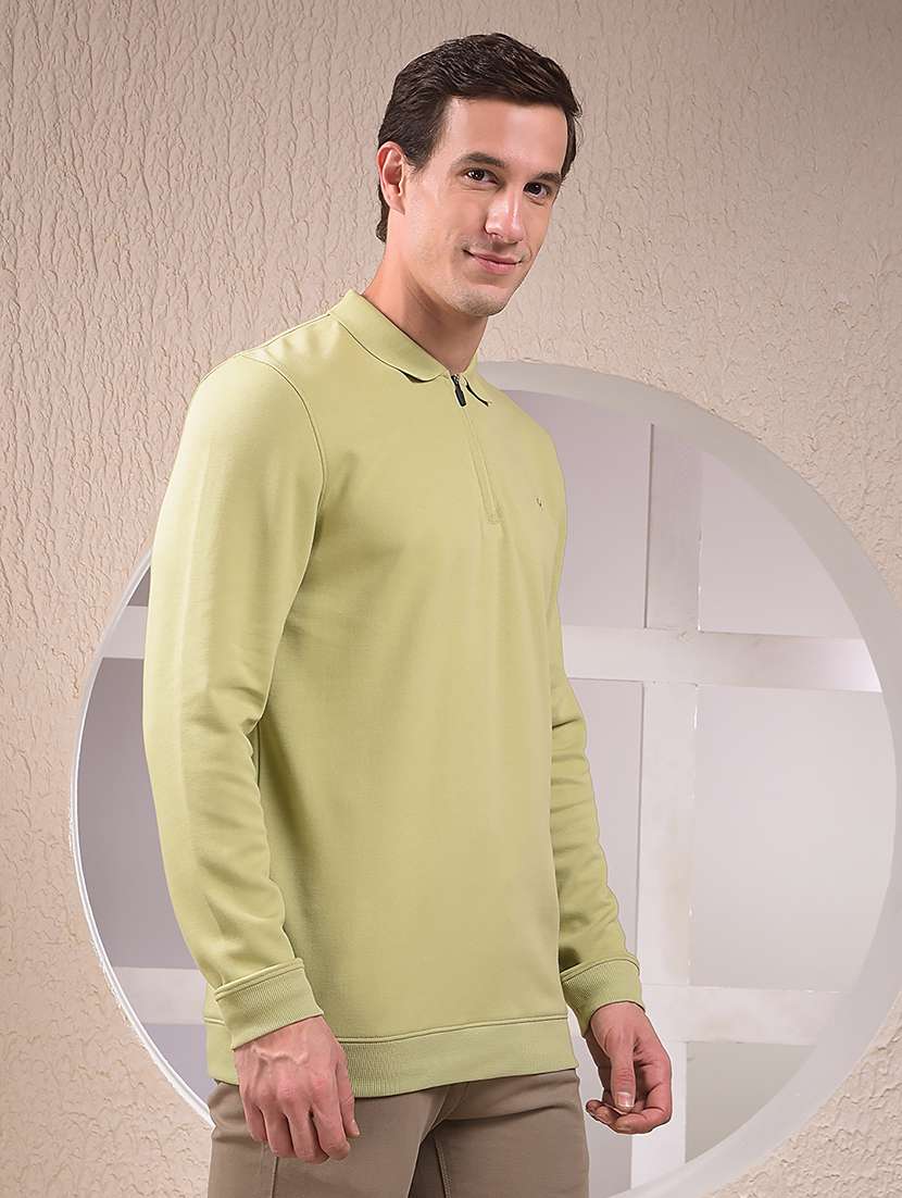 men solid long sleeve regular fit sweatshirt - 22053965 -  Standard Image - 2