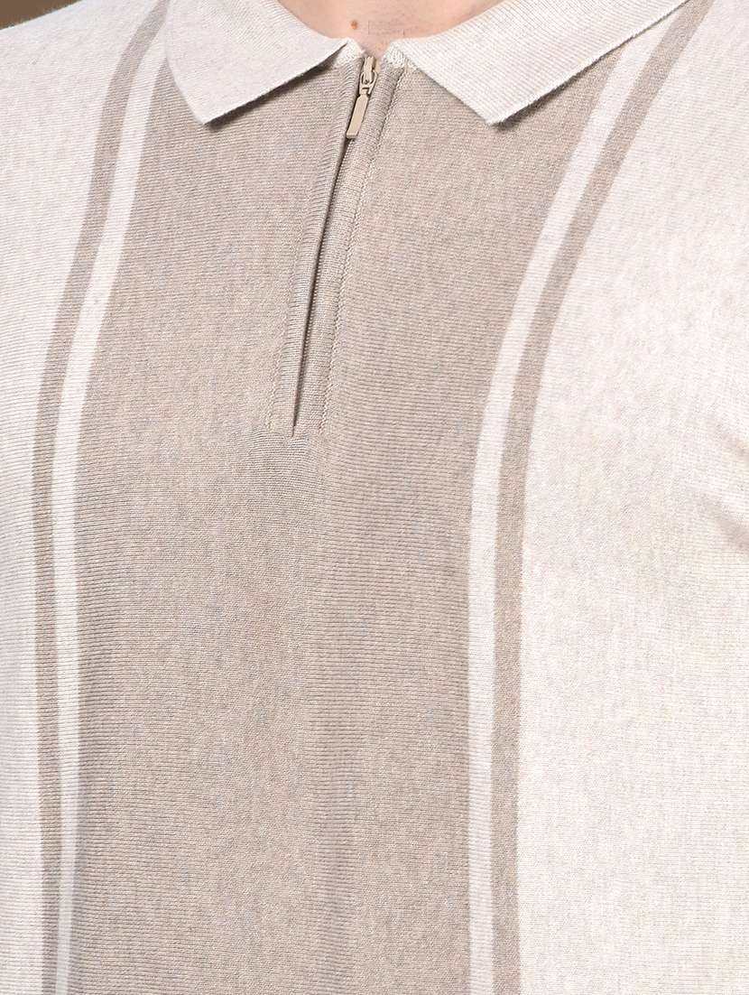 men color block short sleeve regular fit polo t-shirt - 22054075 -  Standard Image - 2