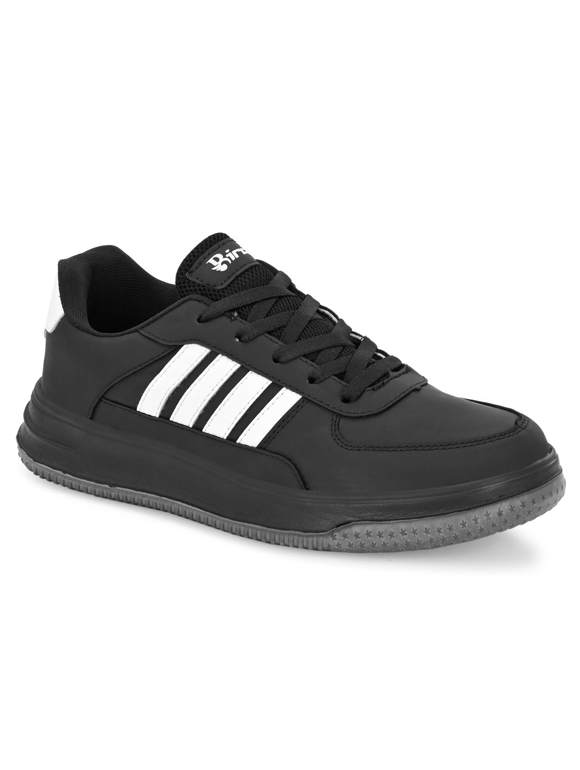 men solid black sport shoes - 22054113 - Standard Image - 2