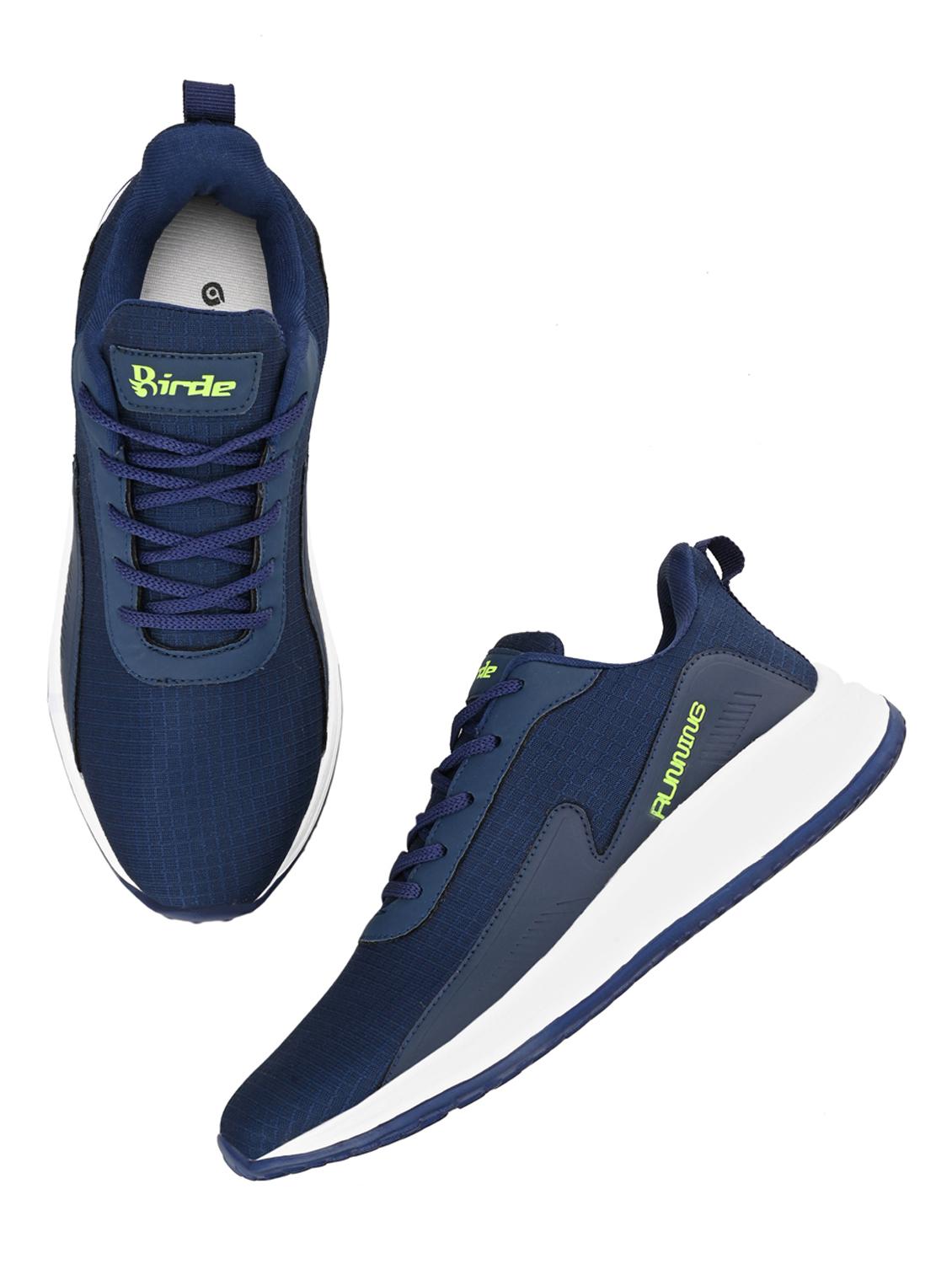 men solid navy blue sport shoes - 22054115 - Standard Image - 2
