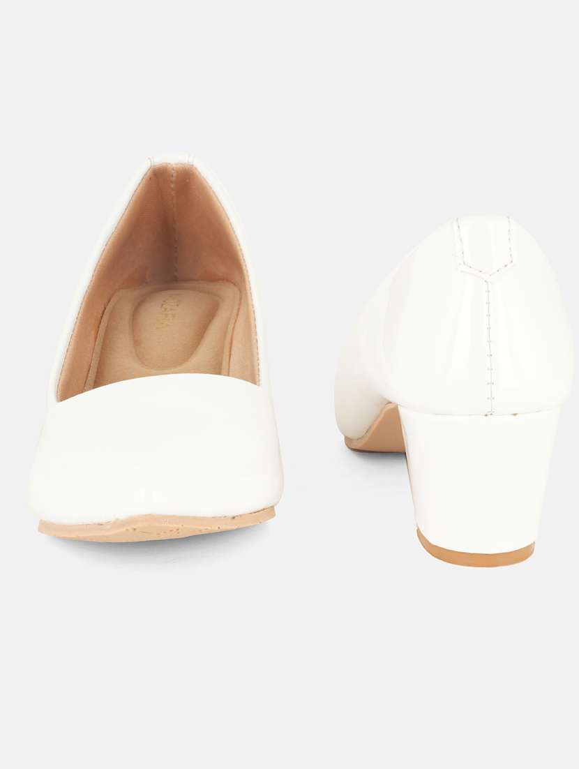 women solid block heel pump - 22054689 -  Standard Image - 2