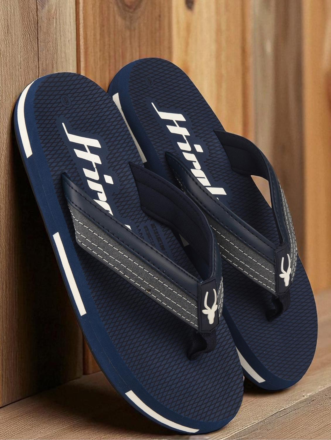 men blue toe separator flip flop - 22054979 -  Zoom Image - 0