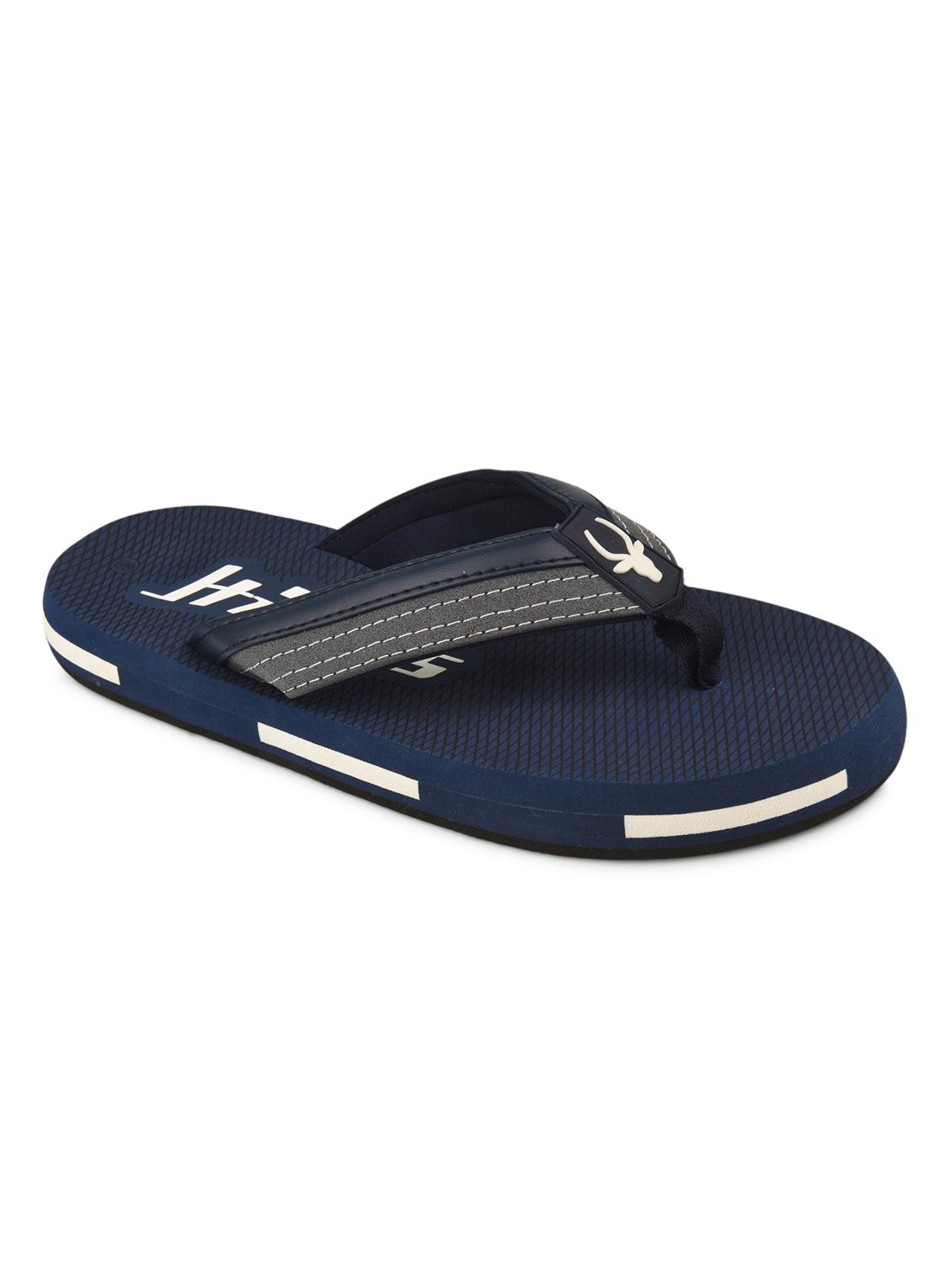 men blue toe separator flip flop - 22054979 - Standard Image - 2