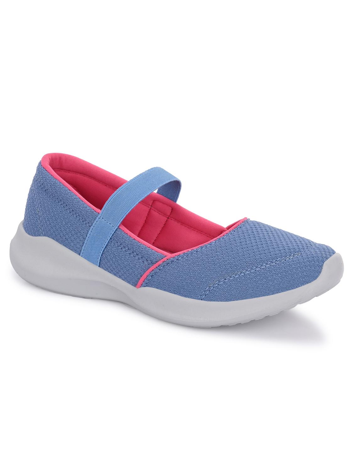 women light blue slip on casual shoe - 22054981 - Standard Image - 2