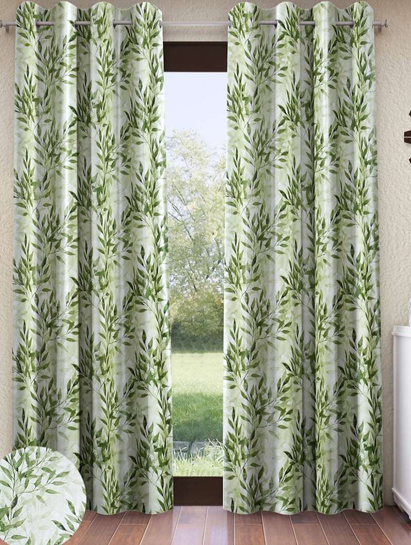 pack of 2 printed 7 feet door curtains - 22055020 -  Standard Image - 2