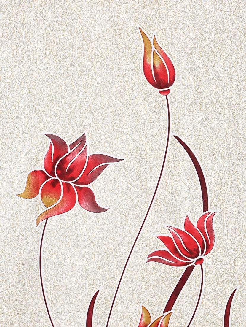 pack of 2 printed 7 feet door curtains - 22055022 - Standard Image - 2