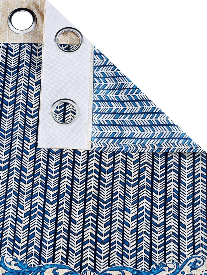 pack of 2 printed 7 feet door curtains - 22055029 -  Standard Image - 2