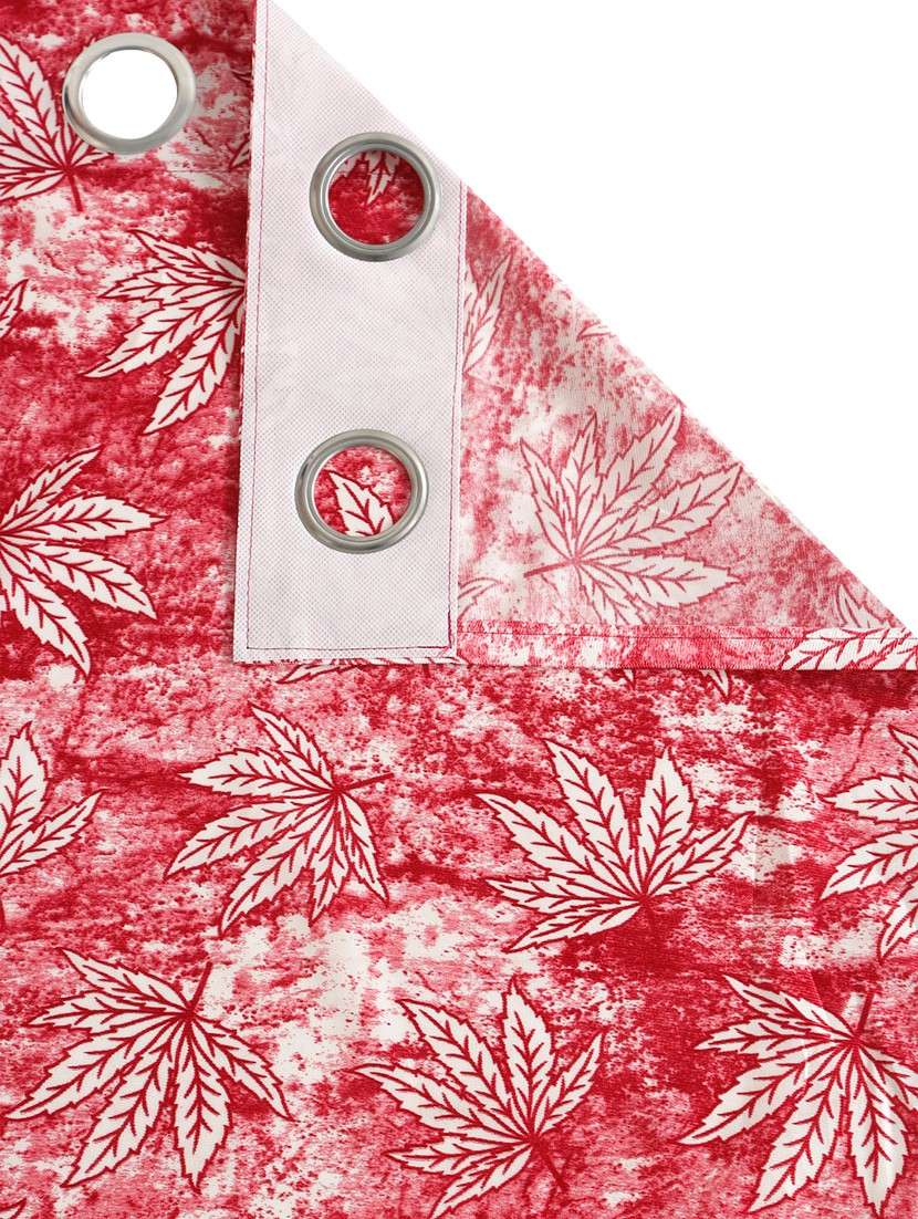 pack of 2 printed 7 feet door curtains - 22055030 - Standard Image - 2