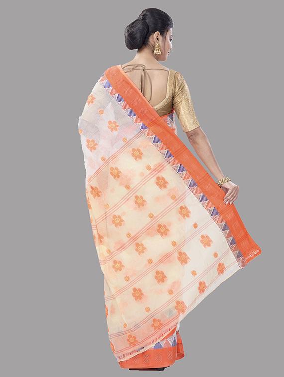 women self design handloom saree - 22055891 - Standard Image - 2