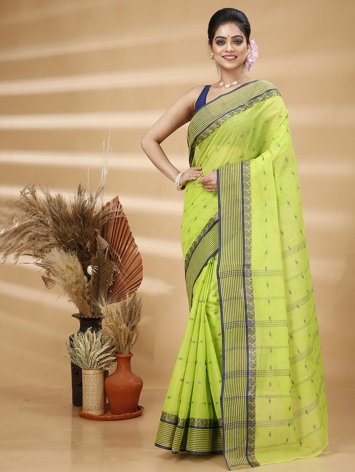 women self design handloom saree - 22055904 - Standard Image - 2