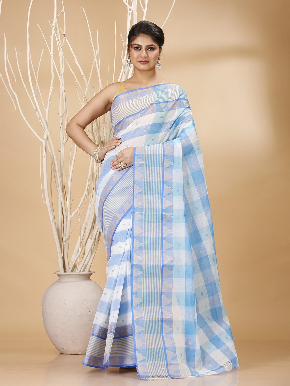 women self design handloom saree - 22056824 - Standard Image - 2