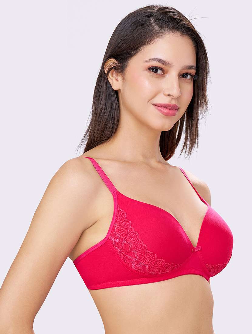 women pack of 2 solid lightly paaded bra - 22056920 -  Standard Image - 2