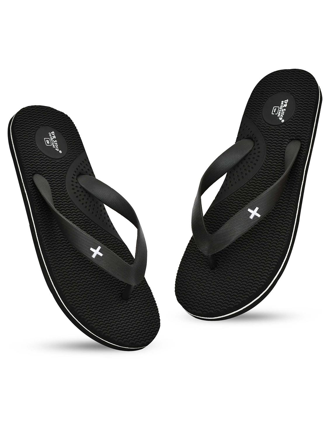 men black solid flip flop - 22056924 - Standard Image - 2