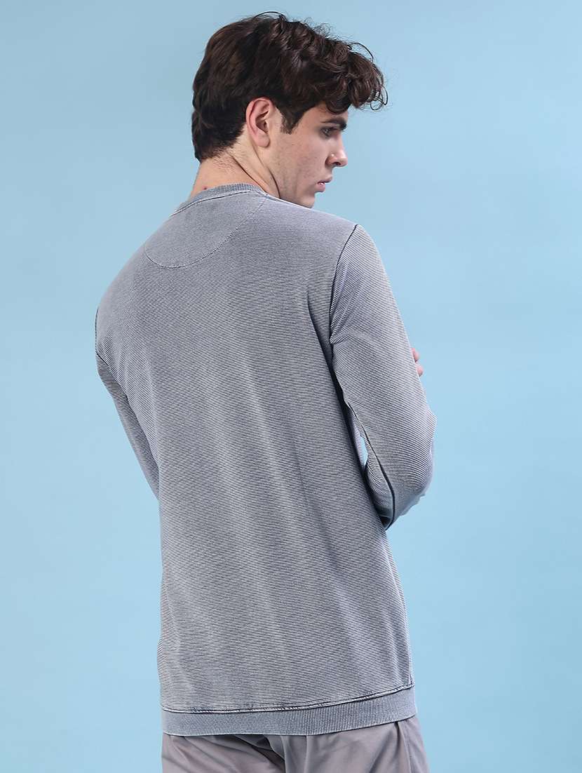 men printed long sleeve t-shirt - 22057240 -  Standard Image - 2