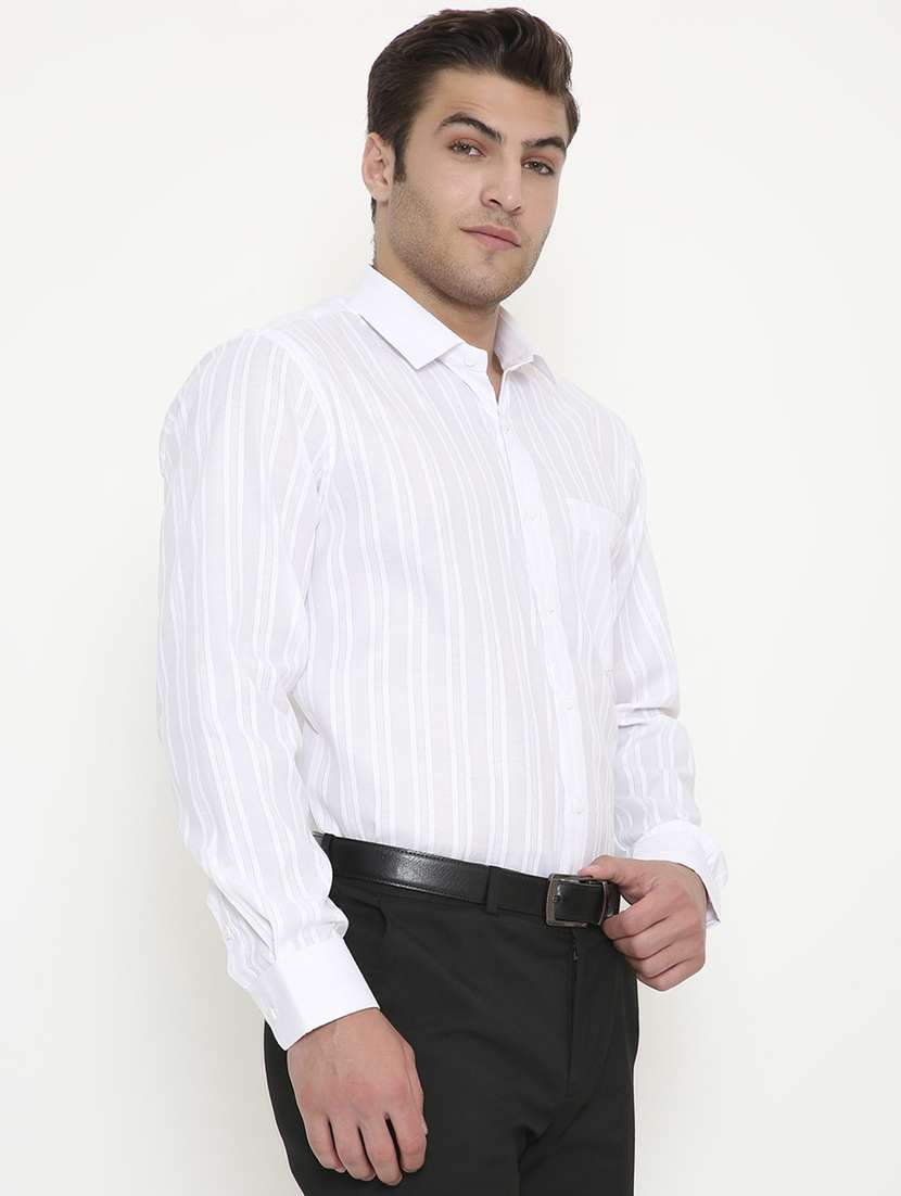 men solid collared long sleeve regular fit shirt - 22057792 -  Standard Image - 2