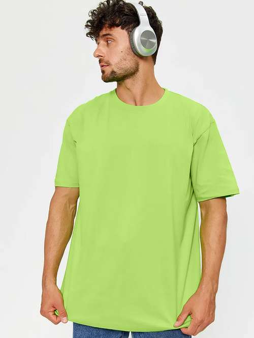 men solid short sleeve loose fit shirt - 22059299 - Standard Image - 0