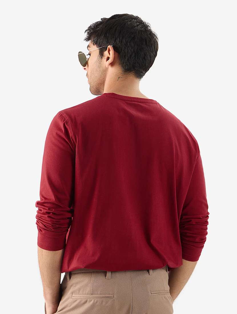 men pack of 2 printed long sleeve regular fit t-shirt - 22059351 - Standard Image - 2