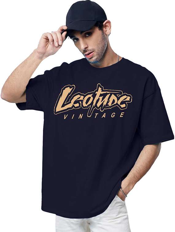 men pack of 2 printed short sleeve oversized fit t-shirt - 22059357 - Standard Image - 2