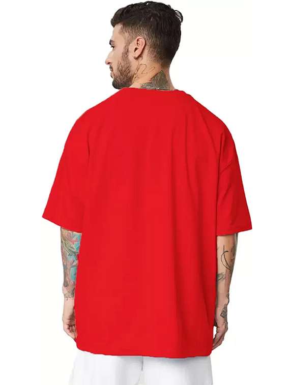 men pack of 2 printed short sleeve oversized fit t-shirt - 22059395 - Standard Image - 2