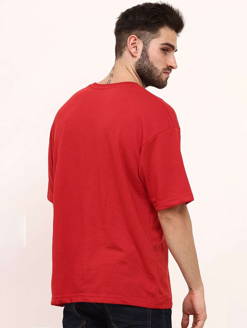 men pack of 2 printed short sleeve oversized fit t-shirt - 22059414 - Standard Image - 2
