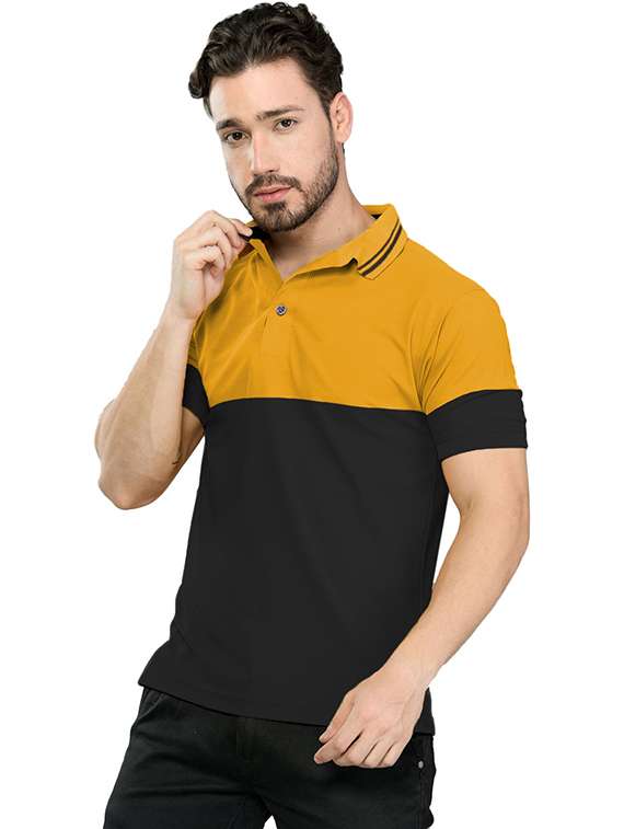 men pack of 2 printed short sleeve regular fit polo t-shirt - 22059464 - Standard Image - 2